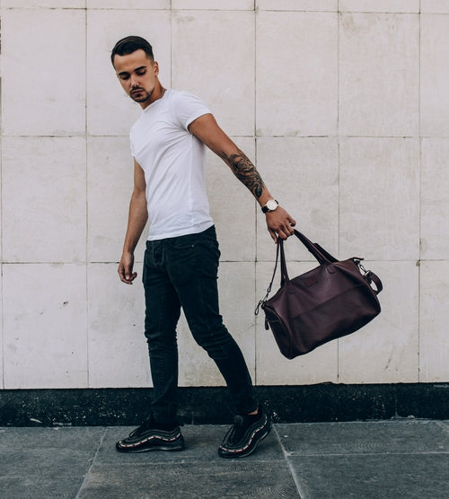 Leather Duffel Bag
