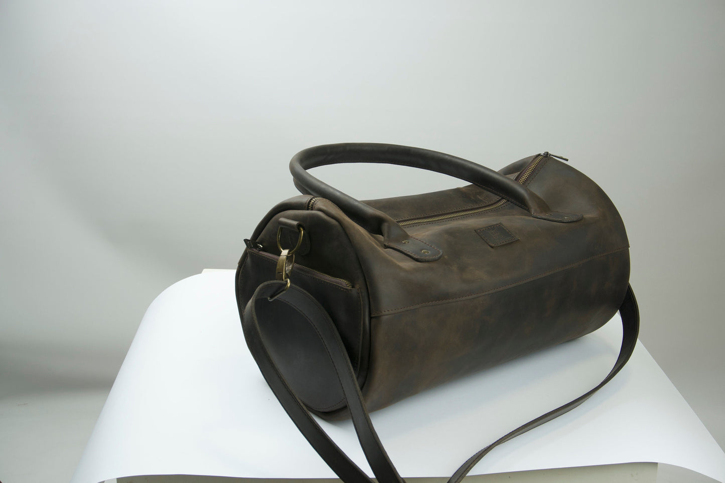 Leather Duffel Bag