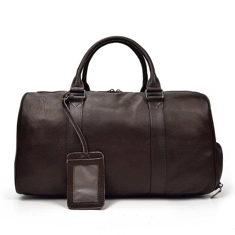 Vintage Leather Duffle